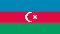 Azerbaiyán-Bandera-Europa